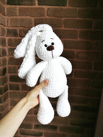 個性化白兔、兔子毛絨、幼兒禮物、兔子裝飾