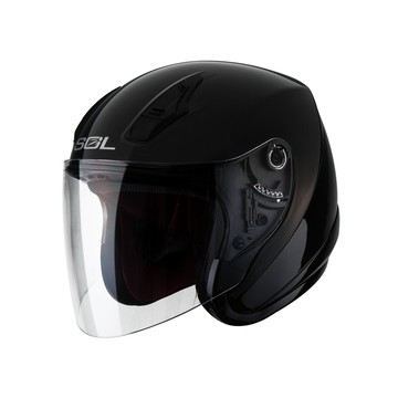 SOL SO-8 素色_素黑 開放式安全帽