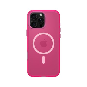 iPhone 16 Pro Max Clear (MagSafe 兼容) 粉漾桃