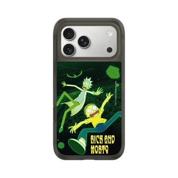 iPhone 17 Pro Max AirX 本質黑 - 瑞克和莫蒂 Rick and Morty - 瑞克和莫蒂-多元宇宙