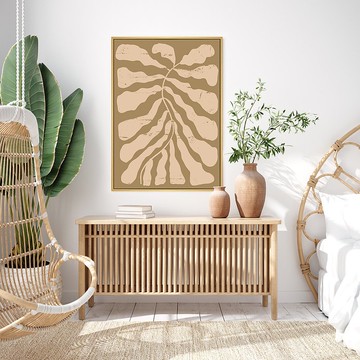 枝椏 • 褐 - 枝椏/文青簡約擺設/幾何掛畫/褐色/北歐風/波希米亞
