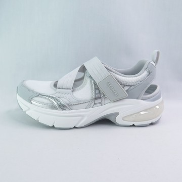 Skechers 177387GRY 女休閒鞋 Shadow 瑪莉珍鞋 灰白銀【iSport愛運動】