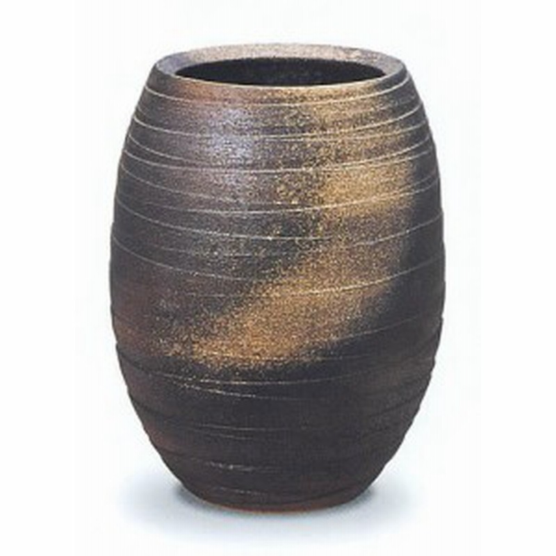 信楽焼陶器 花瓶 花器 花入陶器花瓶 陶器花入れ 陶器花器 信楽焼花瓶 信楽焼花入れ 信楽焼花器 金彩壷 金彩釉 ｄ 高47cm 通販 Lineポイント最大1 0 Get Lineショッピング