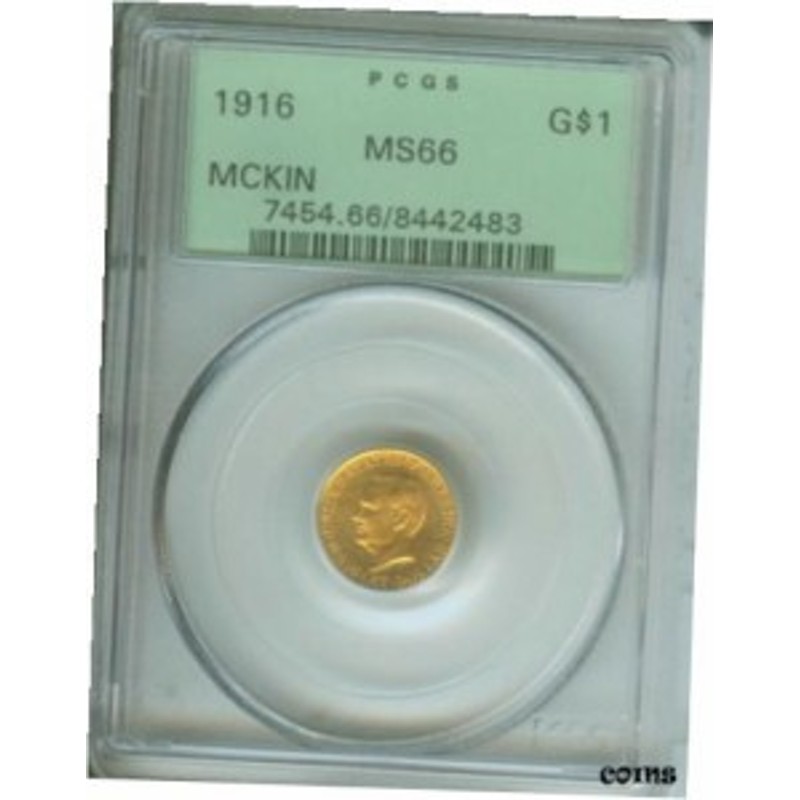 アンティークコイン NGC PCGS G GOLD COMMEMORATIVE DOLLAR MCKINLEY