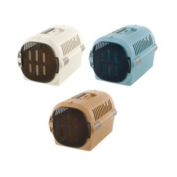 日本Richell利其爾-【Richell 利其爾】Fine外出提籠 S號(米白/藍/棕)