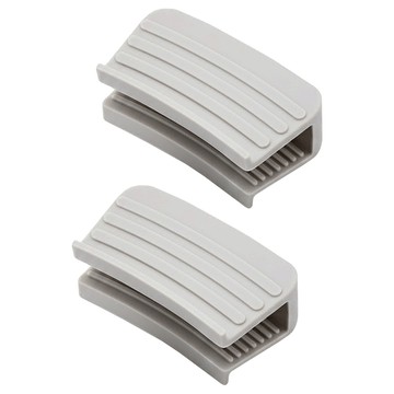 cook power 鍋寶 矽膠隔熱把手套2入組 防滑條紋設計 附掛孔方便懸掛  灰色  1組