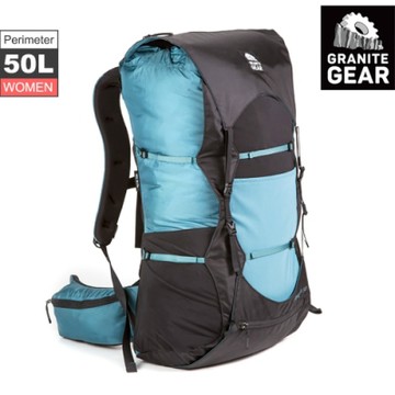 Granite Gear Perimeter 50 女用登山健行背包 / 藍 / 黑