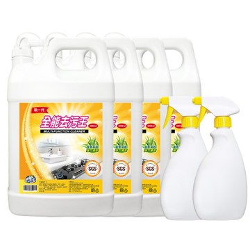 JoyLife 新全能去污王4000ml重裝瓶(整箱4入組)~送好方便
