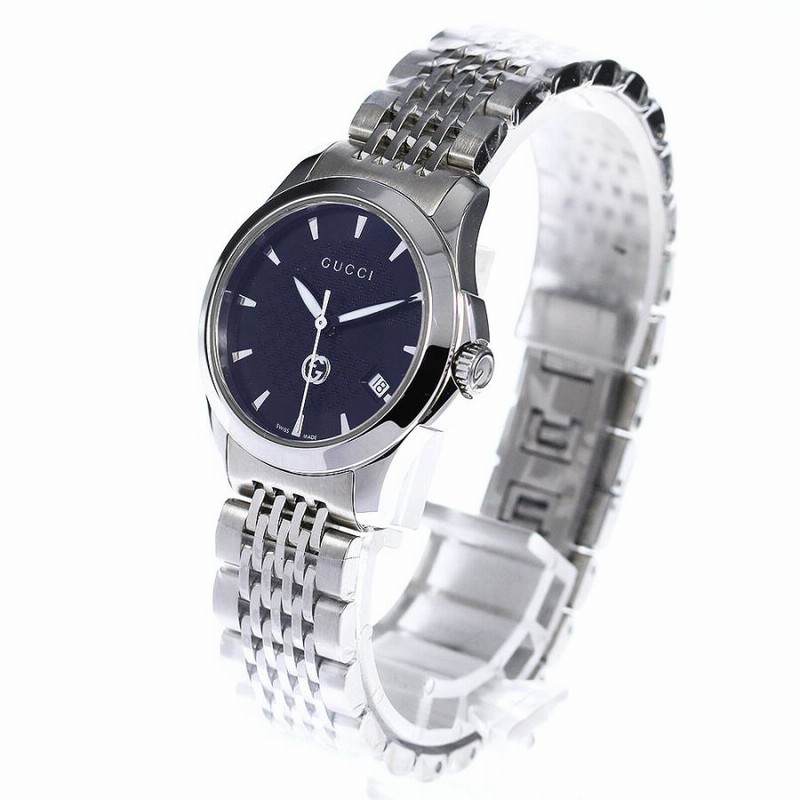 グッチ GUCCI 126.5/YA1265006 Gタイムレス デイト クォーツ  