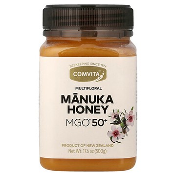 Comvita, 多花麥盧卡蜂蜜，MGO 50+，17.6 盎司（500 克）