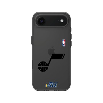 iPhone Air Clear (相機按鈕) 酷墨灰 - NBA - B&W-猶他爵士 Utah Jazz B&W - Dark