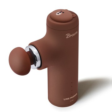 公司貨現貨快速發貨【GARMMA】LINE FRIENDS 按摩槍/筋膜槍(熊大) 輕巧好攜帶 肌膜舒緩 放鬆紓緩 極速震動 深層按摩