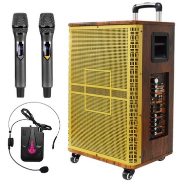 大聲公鼎艦型15吋專業無線式多功能行動音箱/喇叭