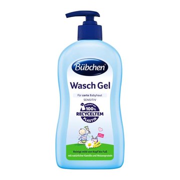 德國Bubchen 嬰兒沐浴精--洋甘菊配方 400ml*6