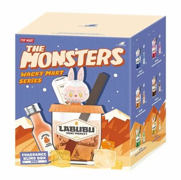 POPMART 泡泡瑪特 THE MONSTERS LABUBU 怪味便利店系列 調酒造型 擴香 香氛 室內薰香 公仔 盲盒