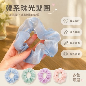 台灣出貨✨ 韓國氣質純色大腸髮圈 甜美小腸圈髮繩 紮頭橡皮筋 女生髮飾 多色可選