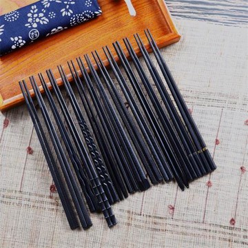 筷子日式尖頭合金筷子商用家用防滑防霉耐高溫消毒和風網紅