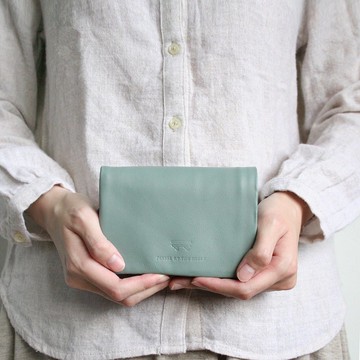 pinsel wallet : 藍灰