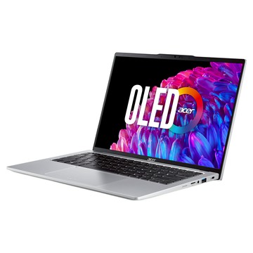 acer 宏碁 Swift Go 14吋筆記型電腦 (Ultra 5 16GB 512GB SSD OLED螢幕) 銀色  Windows 11  SFG14-73-50MV