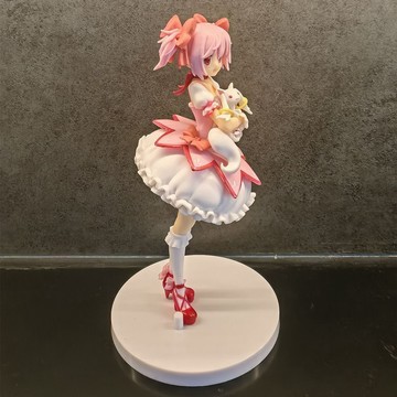 臺灣/🌸手辦 擺件 二次元 造景魔法少女鹿目目圓動漫美少女可愛女孩模型桌面公仔擺件手辦禮物