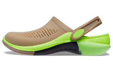 CROCS LITERIDE 360 OMBRE MARBLED CLOG KHAKI