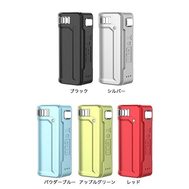 （Type-C充電対応） Yocan UNI S  （510規格 CBD カートリッジ バッテリー ヴェポライザー）