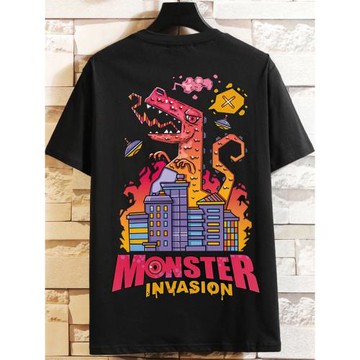 加肥加大超大特大碼肥佬體恤胖哥顯瘦400斤純棉上衣圓領短袖t恤男