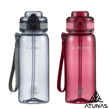 【ATUNAS 歐都納】探索玩咖吸管運動瓶A1KTGZ02/2色可選