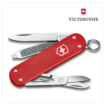 VICTORINOX 瑞士維氏 Classic Colors系列 經典鋁合金5用瑞士刀 0.6221