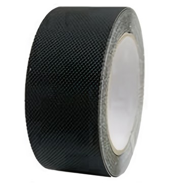 費歐家 鑽石紋防滑防水膠帶 5m x 5cm 黑色 耐磨安全  1個