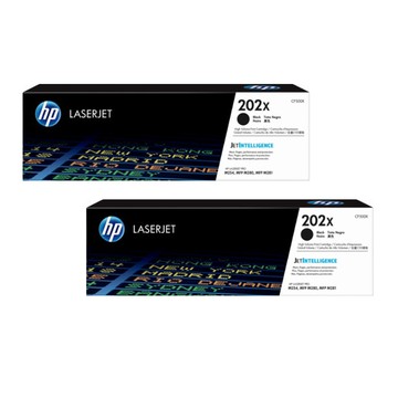 2入組-HP CF500X/500X/500/202X 高容量  原廠黑色碳粉匣 適用HP M254dw/M281fdw