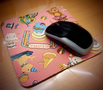 REORE開心馬戲團織畫緹花 滑鼠墊 粉紅