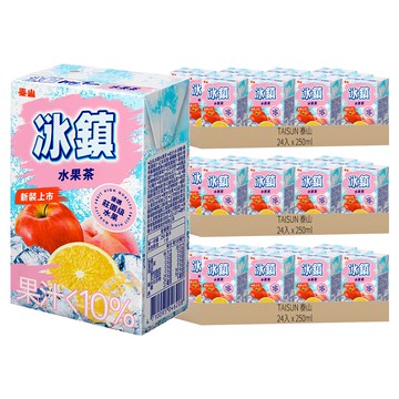 TAISUN 泰山 冰鎮水果茶  250ml  72入