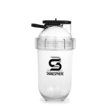 [英國ShakeSphere]Tritan搖搖杯 透明膠囊 可放熱水(乳清搖搖杯、健身水壺、高蛋白搖杯)