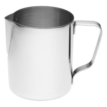 KitchenCraft 不鏽鋼拉花杯 350ml容量  1個  銀色