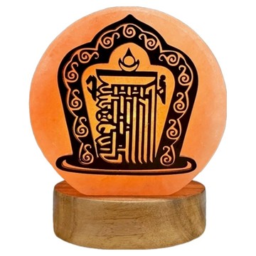 命運好好玩 十相自在化煞鹽燈 8110081  橘色  10cm x  8cm x 11cm