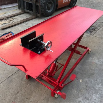 【最低價】【公司貨】摩托車工作臺升降臺  大排量摩托車修理維修液壓維修工作平臺【15天內發貨】
