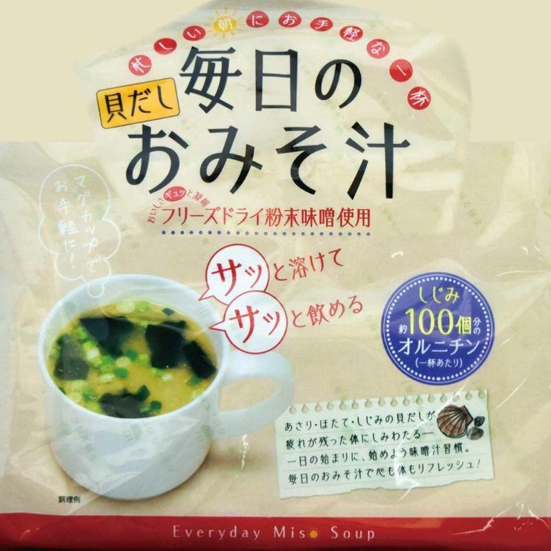 トーノー 毎日のおみそ汁 貝だし たっぷり30食入