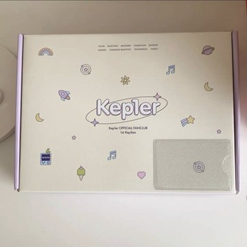 ⭐韓國代購正版⭐kep1er一期會員禮固配盒子 無小卡