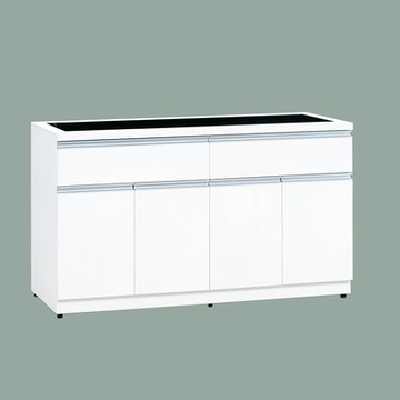 唯熙傢俱-貝拉白色5尺餐櫃