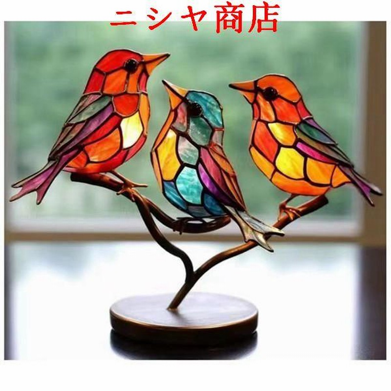 Amazon.co.jp: 絵 絵画 動物 鳥 アクリル画 アート インテリア
