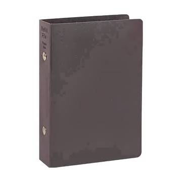 Raymay 藤井 A5內頁收納夾 袖6孔內頁多用  黑色  1本