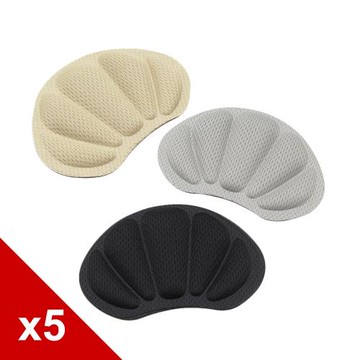 糊塗鞋匠 優質鞋材  F44 7mm貝殼運動鞋後跟貼 5雙