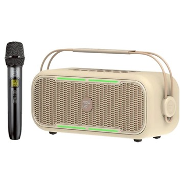 NOWGO 樂果 手提式多功能派對K歌藍牙喇叭  C2  沙黃色