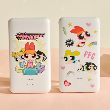 飛天小女警甜心出任務雙線快充10000mAh行動電源