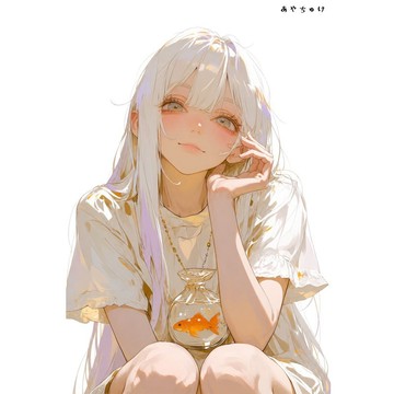 【8 月新款】07-139-0260 人物貼紙 簡約夏日女孩