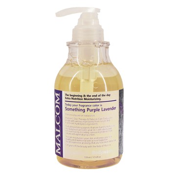 MALCOM 瑪律科姆 SPA水潤親膚香氛沐浴露 舒眠薰衣草  520ml  1瓶