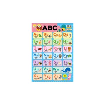 ABC(妙妙雞認知小掛圖)