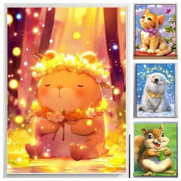 💛盒裝💛台灣現貨💛 DIY鑽石貼畫 新款5D鑽石畫 立體貼鑽畫 水鑽 大幅 手工點鑽畫 黏鑽畫 新年鑽貼 手作 滿鑽