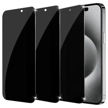 適用iphone 17 16 15 14 11 12 13 Pro xr xs max plus 17e反間諜隱私保護膜屏幕鋼化玻璃防偷窺防窺鋼化膜
